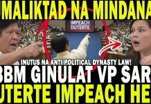 BUMALIKTAD NA MINDANAO! PBBM GINULAT SI VP SARA! DUTERTE IMPEACH HER! INUTUS NA ANTI POLITICAL DYNAS