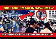 BUMULAGA MATINDING SITWASYON SA. MAYNILA GANITO NA