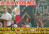 MUSLIM COMMUNITY WELCOME KAYO SA MAYNILA YORME ISKO DOMAGOSO HALAL FESTIVAL