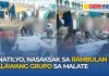 Binatilyo, nasaksak sa rambulan ng dalawang grupo sa Malate sa Maynila