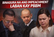 IBINASURA NA ANG IMPEACHMENT LABAN KAY PBBM