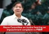 LIVE – House Committee on Justice hearing on impeachment complaint vs PBBM | GMA Public Affairs