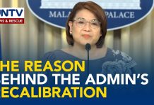 PCO USec. Claire Castro explains to the press the reason why PBBM called for a courtesy resignation