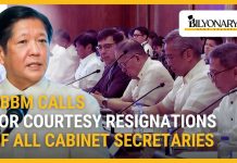 PBBM calls for courtesy resignations of all cabinet secretaries | Business 360