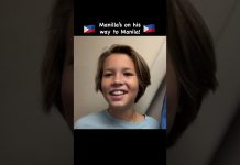 MANILLA IS ON HIS WAY TO MANILA!!