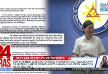 Rep. Luistro: walang double standard sa PBBM, VPSD impeachment complaints | 24 Oras Weekend