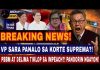 BREAKING NEWS! VP SARA PANALO SA KORTE SUPREMA?! PBBM AT DELIMA TIKLOP SA IMPEACH?! PANOORIN NGAYON!