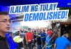 DEKADANG NAKATIRA SA ILALIM NG TULAY SA MAYNILA, MGA BAHAY LAHAT GINIBA! MAKING MANILA GREAT AGAIN?