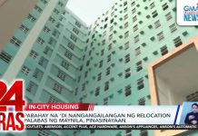 Pabahay na ‘di nangangailangan ng relocation palabas ng Maynila, pinasinayaan | 24 Oras