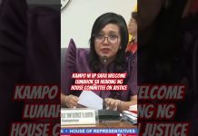 VP Sara welcome lumahok sa hearing ng House Committee on Justice #pbbm #vpsara #impeachment
