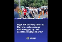 Higit 20K delivery riders sa Maynila, nakatakdang makatanggap ng cash assistance ngayong araw