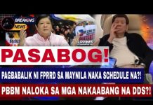 PASABOG! PAGBABALIK NI FPRRD SA MAYNILA NAKA SCHEDULE NA?! PBBM NALOKA SA MGA NAKAABANG NA DDS?!